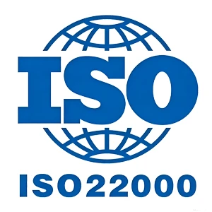 Certificate ISO22000 logo