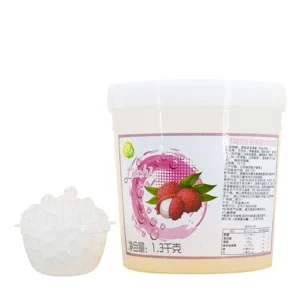 Litchi Popping Boba