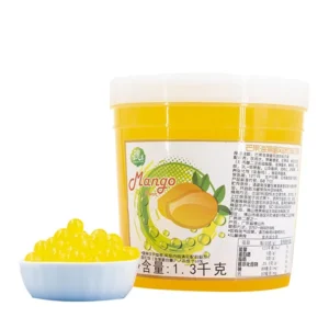 Mango Popping Boba