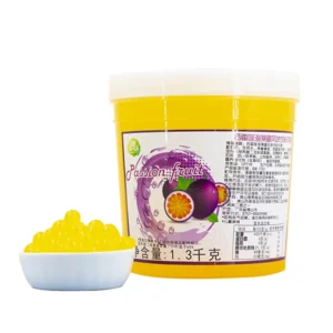 Passion Fruit Popping Boba